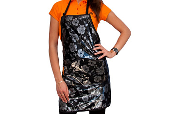 Planet Nails Фартук мастера Rose Black (60х73см)