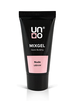 UNO Полиакриловый гель MIXGEL Nude камуфлирующий, 30мл