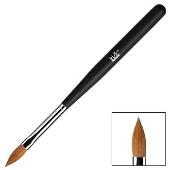 Irisk Кисть для акрила Натуральный ворс, Длина ручки 12,5см №8