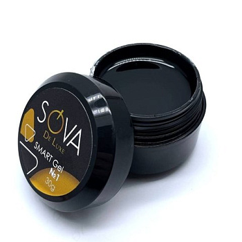 Sova De Luxe Smart Gel прозрачный №1, 30г