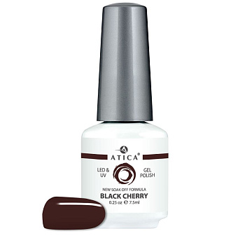 Atica Гель-лак Black cherry 73GPM, 7.5мл