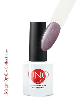 UNO Lux Гель-лак №CL027 Purple Opal — «Лиловый опал», 8мл