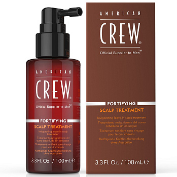 American Crew Тонизирующий уход за кожей головы Fortifying Scalp Treatment, 100мл
