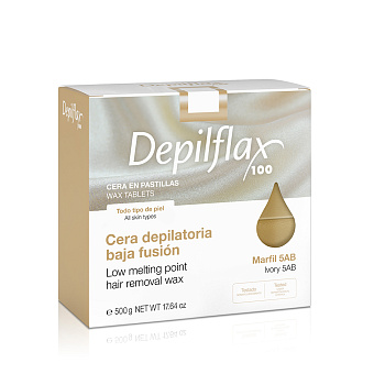 Depilflax Воск горячий Слоновая кость, 0,5кг