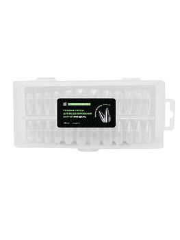 UNO Гелевые типсы Gel Tips для моделирования ногтей, миндаль, 240 шт