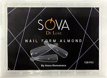 Sova De Luxe Верхние формы Almond/миндаль, 120шт