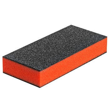 Planet Nails Баф для ногтей зауженный оранжевый 100/120 Planet Nails Баф для ногтей зауженный оранжевый 100/120