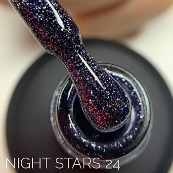 Sova De Luxe Night Stars 24 гель-лак, 15мл.