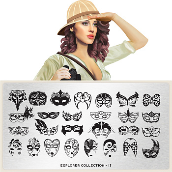 MoYou London Пластина для стемпинга Explorer №13