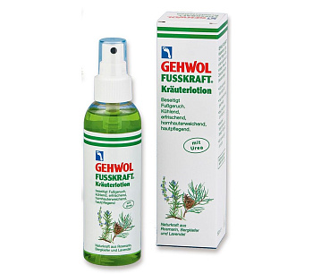 Gehwol Травяной лосьон Fusskraft Herbal Lotion, 150мл