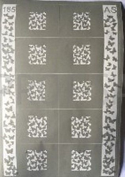 АэроСтиль Трафарет для аэрографа №185