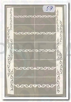 АэроСтиль Трафарет для аэрографа №59