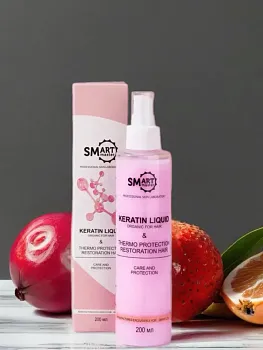 Smart Master Жидкий кератин + термозащита для волос Organic Keratin, 200мл Smart Master Жидкий кератин + термозащита для волос Organic Keratin, 200мл