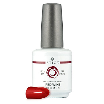 Atica Гель-лак Red Wine 17GPM, 7.5мл