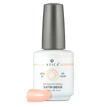Atica Гель-лак Satin Beige 12GPM, 7.5мл