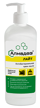 «Алмадез-лайт» Антибактериальное крем-мыло, 0,5л, дозатор