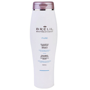Brelil BIOTREATMENT PURE CALMING Шампунь деликатный восстанавливающий, 250мл