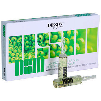 Dikson DSM Сыворотка с протеинами шелка для чуст. кожи головы 10*10 мл.