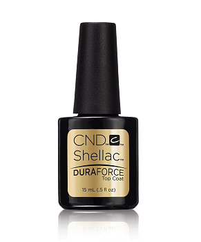 CND Shellac Duraforce Top coat 15ml. Верхнее покрытие-закрепитель