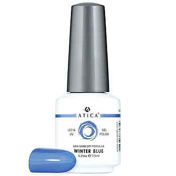 Atica Гель-лак Winter blue 95GPM, 7.5мл