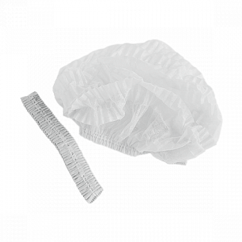 1-TOUCH Шапочка "Шарлотка" Спанбонд Белый, 100шт/уп.