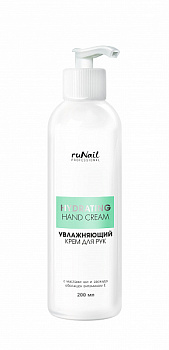 RuNail Крем для рук Увлажняющий, 200мл