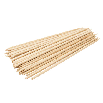 Planet Nails Апельсиновые палочки для маникюра 18см, 100шт/уп