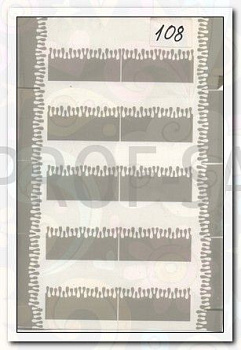 АэроСтиль Трафарет для аэрографа №108