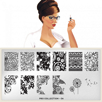 MoYou London Пластина для стемпинга PRO XL №06