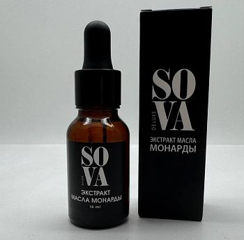 Sova De Luxe Масляный экстракт МОНАРДА, 15мл