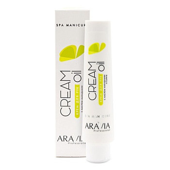 Aravia Professional Крем для рук Cream Oil с маслом макадамии и карите, 100мл
