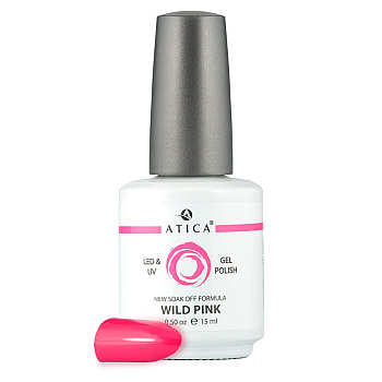 Atica Гель-лак Wild Pink 04GPM, 7.5мл