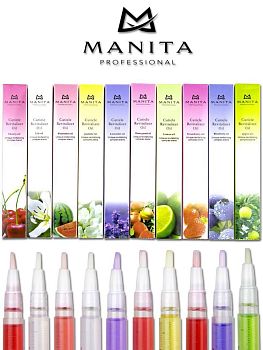 Manita Professional Масло в карандаше, набор в ассортименте 12 шт в уп.