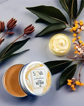 Sova De Luxe Увлажняющий крем-воск, миндаль, 30гр