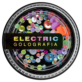 Irisk Стразы неоновые Голографические Swarovski Electric Golografia Mix
