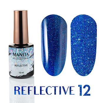 Manita Professional Гель-лак REFLECTIVE светоотражающий 12, 10мл.