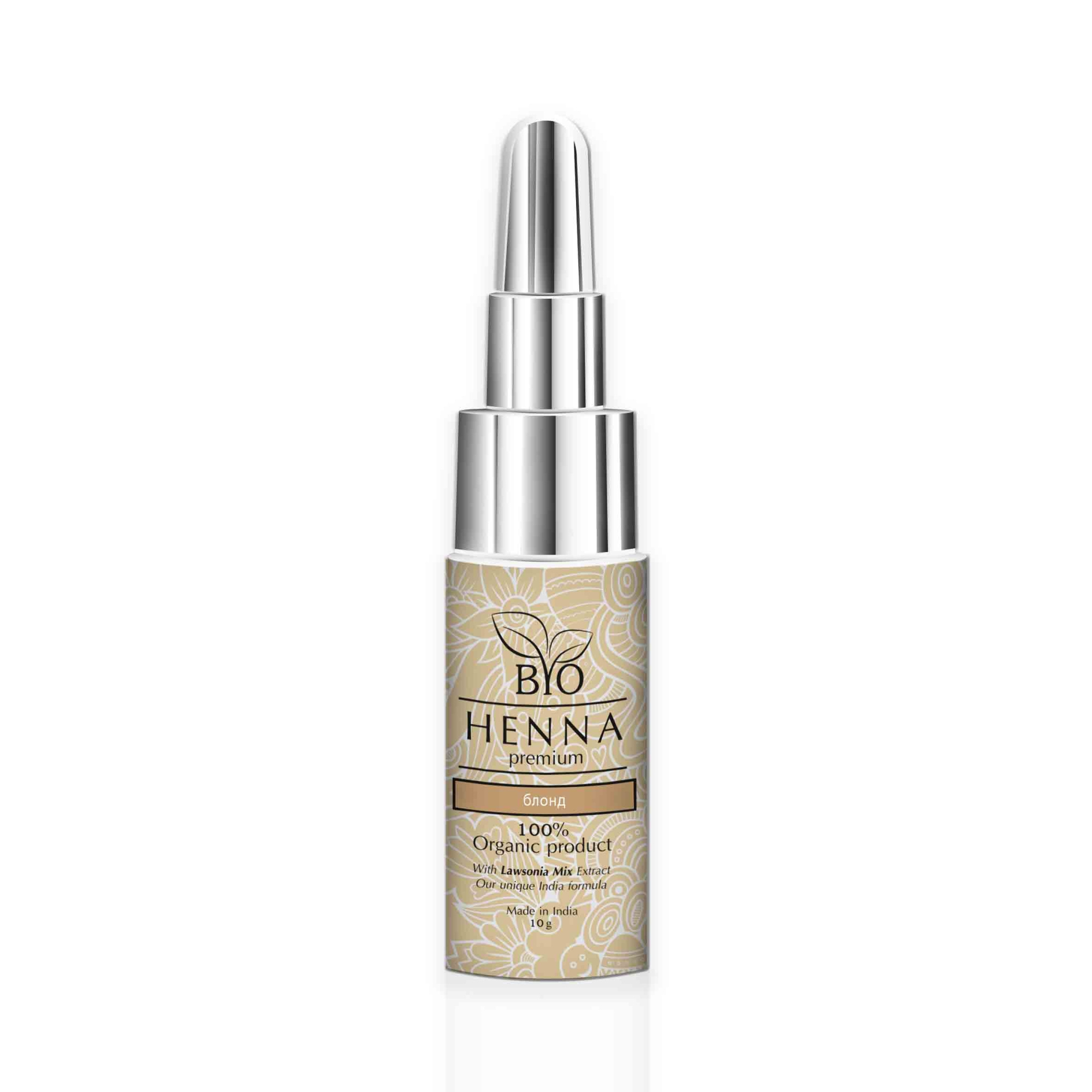 Bio Henna Хна для бровей 10гр. (Блонд)