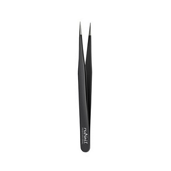 RuNail Пинцет для ресниц LUXURY (Прямой)