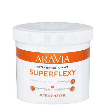 Aravia Professional Паста для шугаринга SUPERFLEXY Ultra Enzyme, 750гр