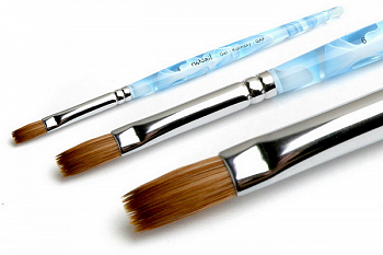 RuNail Кисть для геля Gel Kolinsky GAF №6