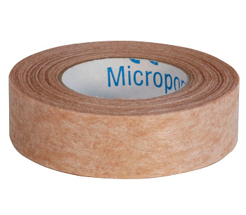 JessNail Пластырь для наращивания ресниц Микропортелесный, размер 1,25см * 9,1м