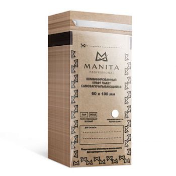 Manita Professional Крафт-пакеты комбинированный для стерилизации 60*100 100шт.