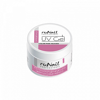 RuNail Камуфлирующий УФ-гель (Розовый, Pink), 30г