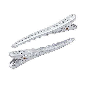 Зажимы для волос Shark Clip Y.S.Park Professional 2 шт./уп Silver Серебро