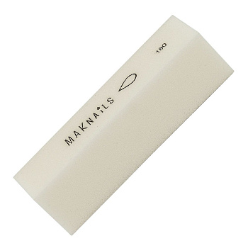 MAKnails Баф шлифовочный Белый, 180гр MAKnails Баф шлифовочный Белый, 180гр