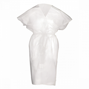 1-Touch Халат "Кимоно" нетканый, спанбонд,без рукавов, Белый, 10 шт/упк, 30г/м2