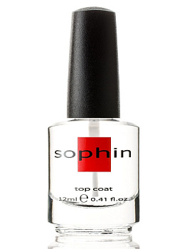 Sophin Укрепляющее верхнее покрытие Top Coat, 12мл