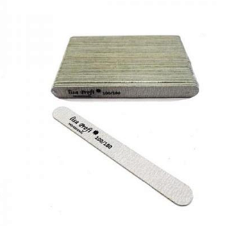 LisaProfi Пилки деревянные для натуральных ногтей Мини 100/180, 50шт LisaProfi Пилки деревянные для натуральных ногтей Мини 100/180, 50шт