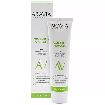Aravia Laboratories Увлажняющий гель с алоэ-вера Aloe Vera Aqua Gel, 100мл
