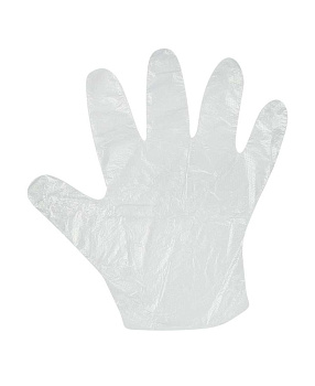 Перчатки полиэтиленовые L 12мк 100шт